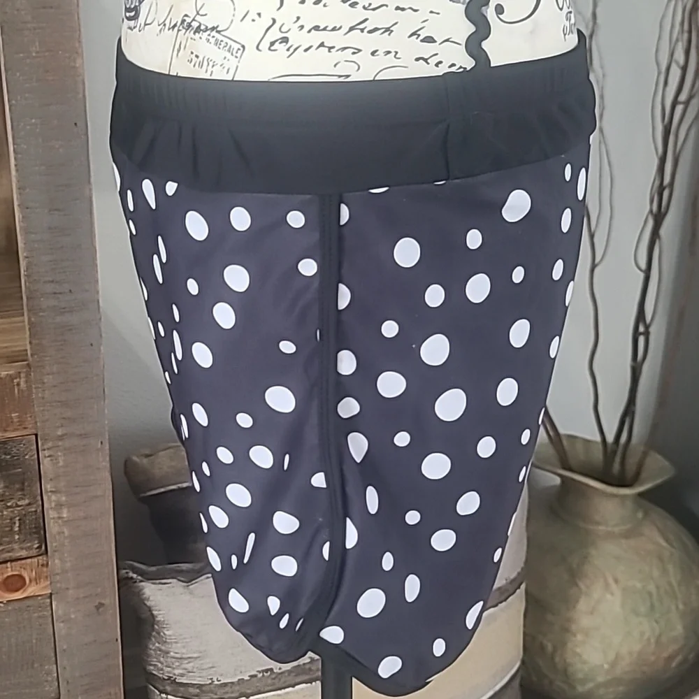 Holipick Polka Dot Swim - Black/White